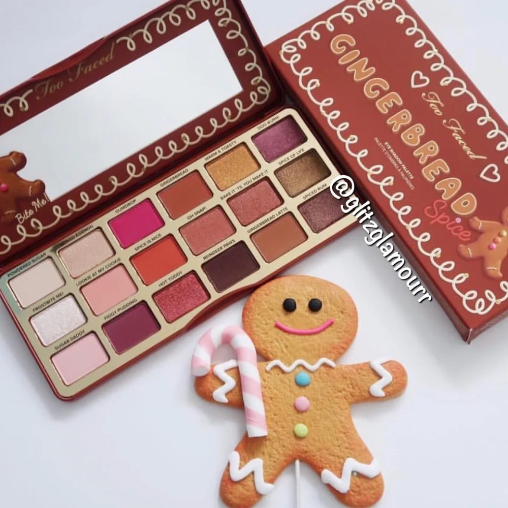 BNIB🍪Too Faced Gingerbread Spice Eyeshadow Palette🍪